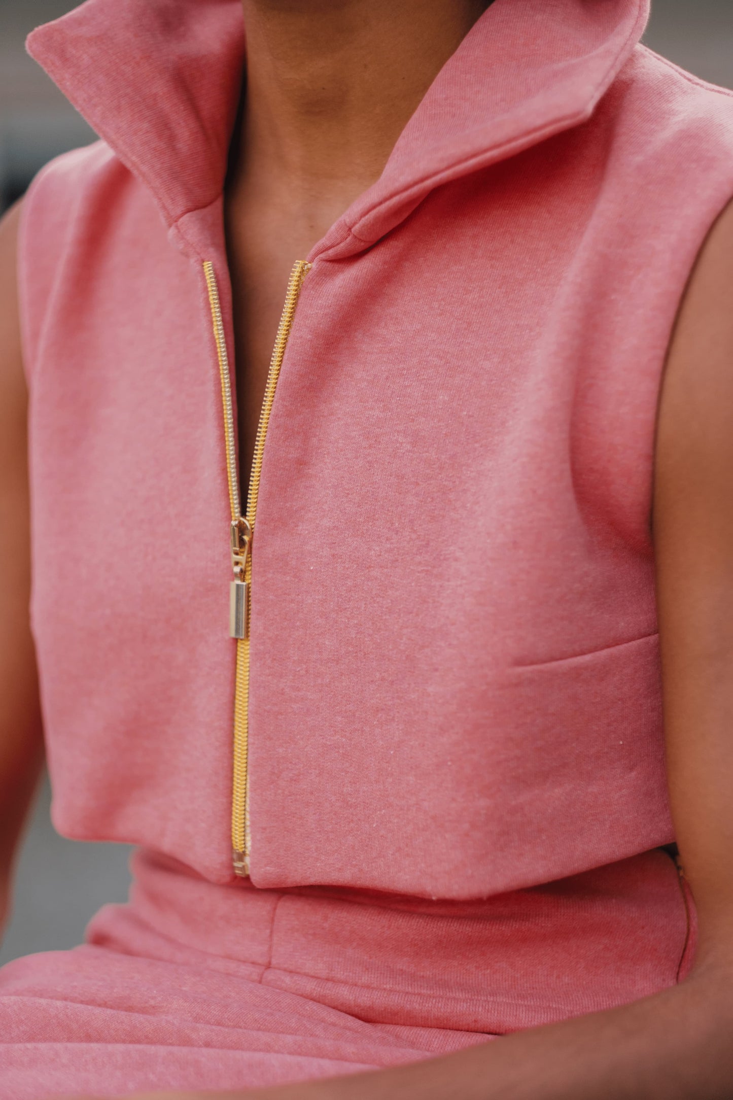 Colete Curto Slowly Fast