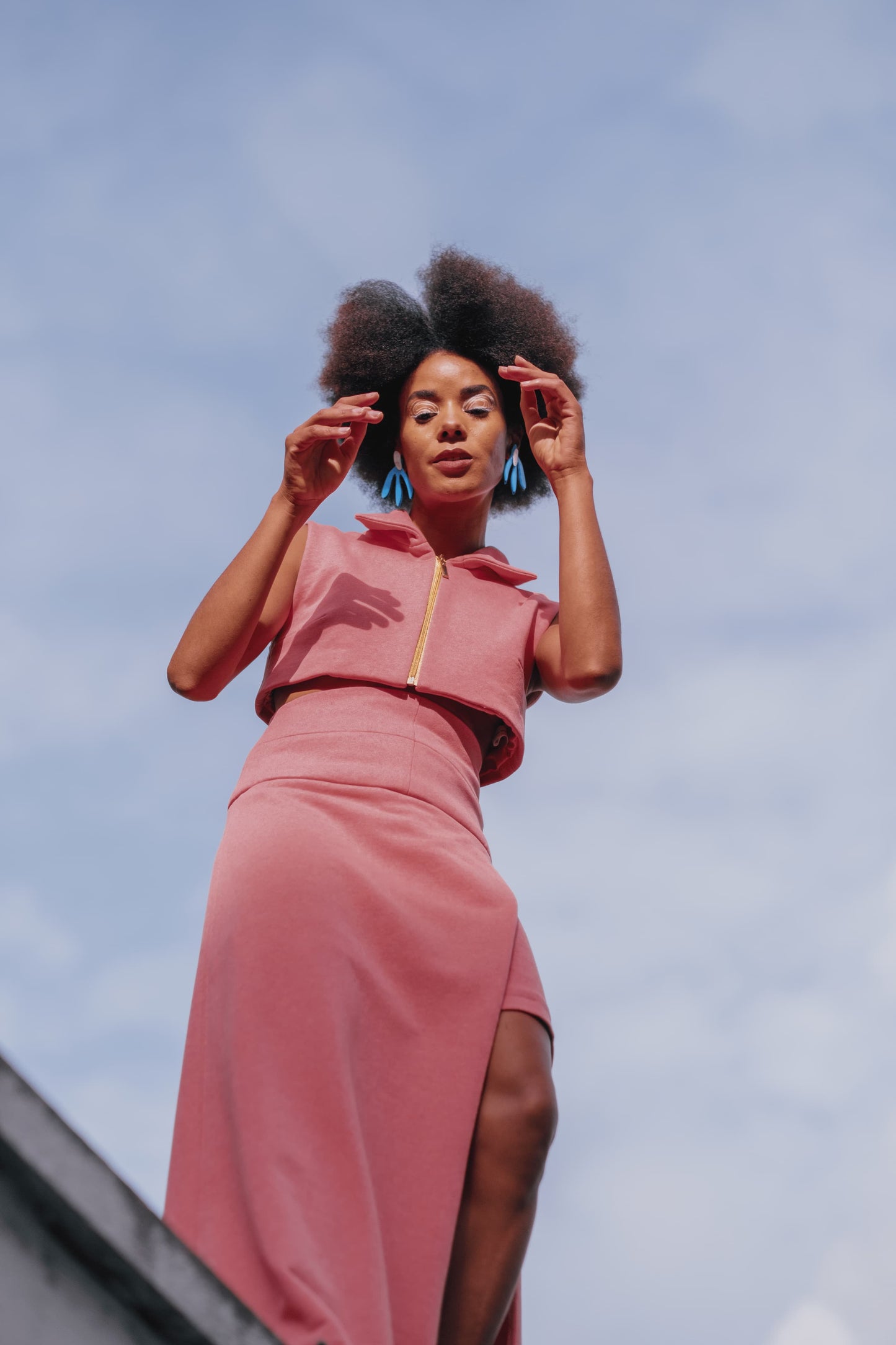 Saia-calção Slowly Fast